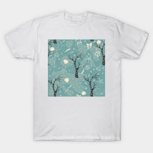 Tree Pattern T-Shirt